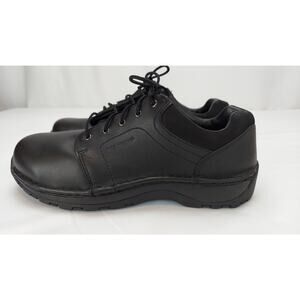 Women's Red Wing Work  Safety Shoes 1623 Comp Toe Black Leather Lace Up  9.5 D